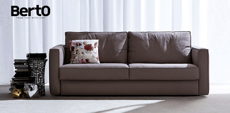 Sofá cama Vigo, colchón 18 cm - Maison de Luxe