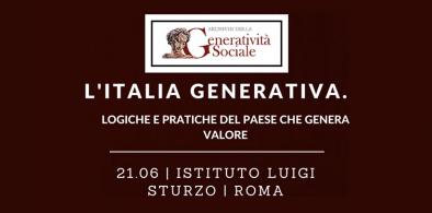 Filippo Berto participa en el evento  organizado por el Archivio della Generatività Sociale 