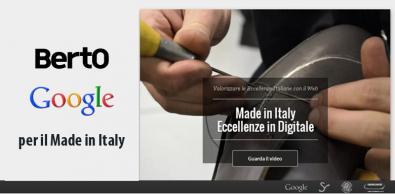 Hecho en Italia promovido por BertO y Google